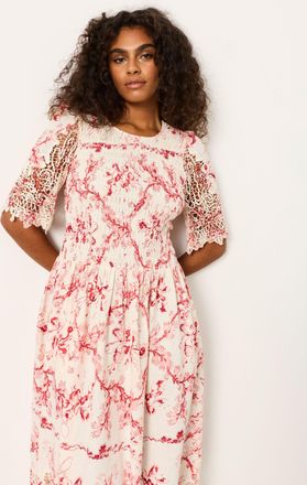 Fat Face FatFace Alice Ivory Vintage Bloom Regular Midi Dress