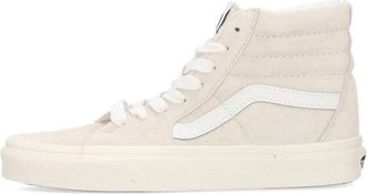 Vans Witte Su&egrave;de Hoge Skate Schoenen - Heren - Sneakers - Beige - 37 EU - Su&egrave;de - Schoenen