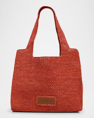 Themoirè Morea Medium Eco Fabric Shoulder Bag