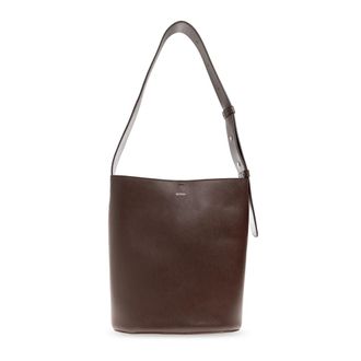 LI&Eacute; STUDIO Tassen, Dames, Bruin, ONE Size, Leer, The Norma Tote