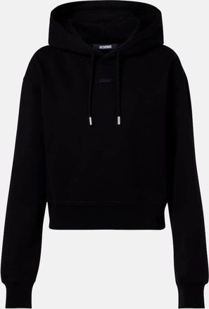 Jacquemus Logo cotton jersey hoodie
