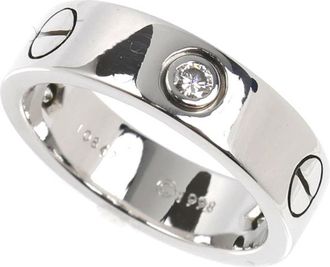 Cartier White Gold (18K) Band Ring (Pre-Owned)