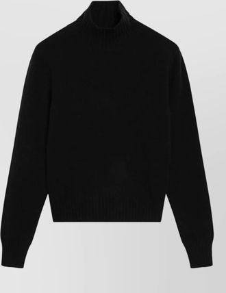 Ami cashmere turtleneck jumper