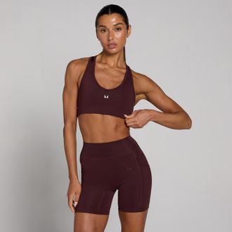MyProtein Sujetador deportivo con espalda de nadador Training para mujer de MP - Fudge - XS