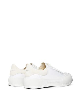 Alexander McQueen Deck Plimsoll Sneaker - White