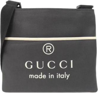 Gucci Pre-owned Vintage Shoulder Bag - Dames - Vintage Schoudertas - Zwart - ONE Size - Vintage