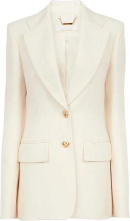 Chlo&eacute; Stijlvolle Damesjas - Dames - Blazers - Beige - S - Jassen