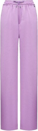 Herno Purple Polyester Casual Womens Pants