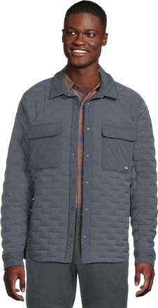 Mountain Hardwear Stretchdowntm Light Shacket Mens Clothing Montauk Blue : MD, Nylon/Elastane