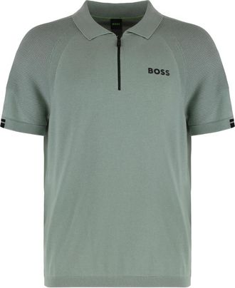 HUGO BOSS Polo K Perform Max - Heren - Polos - Groen - XS - Katoen - Tops