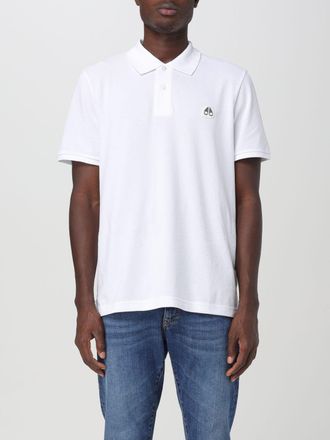 Moose Knuckles Polo in cotone con mini logo Moose Knuckles