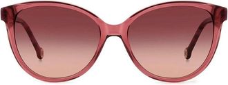 Carolina Herrera CHHER0237S82UAC Acetate Sunglasses - Pink
