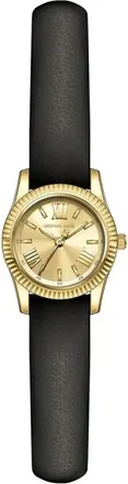 Michael Kors Reloj Micro Lexington de piel - Accessories - Mujer - Negro - ONE SIZE