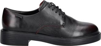 Camper Dean Laced Shoe - Dames - Veterschoenen - Zwart - 37 EU - Katoen - Schoenen