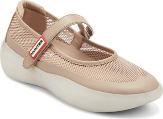 Hunter Mire Mary Jane Sneaker in Light Brown at Nordstrom, Size 11
