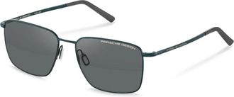 Porsche Design P86001 Zonnebril - Heren - Zonnebrillen - Zwart - 58 MM - Accessoires