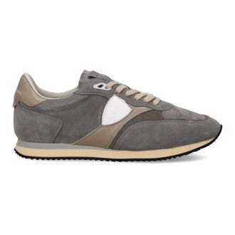 Philippe Model Blville Running - male - Philippe Model - Sneakers - Gray - 10 UK - Shoes