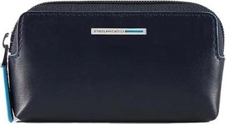 Piquadro Toilet Bags - Heren - Toilettassen - Blauw - ONE Size - Leer - Tassen