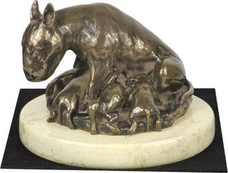 OEM Bull Terrier, Bull Terrier Ii - Estatuilla De Perro, Figura De Silueta De Perro, Trofeo Para Una Exposici&oacute;n Canina De La Marca Art-dog