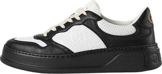 Gucci GG Embossed Sneaker Black White Leather 669582-AAA4T-1068