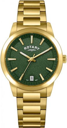Rotary Womens RLB10016-24 Ladies Heritage Watch - Gold - One Size