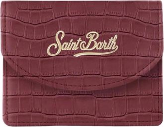 MC2 Saint Barth Portacarte in pelle stampa cocco 45 - - Accessories - unisex - Rosso - ONE SIZE