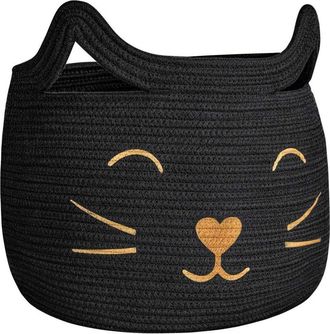 OEM Grande Cesto Portaoggetti In Juta Intrecciata Per Giocattoli E Biancheria, Cesto Per Asciugamani E Coperte, Regalo Per Animali Domestici - Crezuo