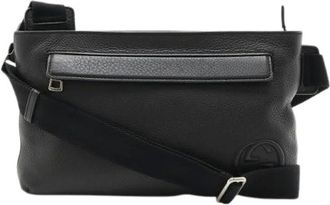 Gucci Pre-owned Cross Body Bags, female, Black, Size: ONE SIZE Pre-owned Vintage Cross Body Bag
