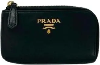 Prada Pre-owned Accessories, female, Black, Size: ONE SIZE Pre-owned Coin Case