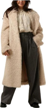Stand Studio Nicole Coat - Dames - Mantel - Beige - L - Jassen