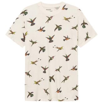 Dedicated T-Shirt Stockholm Hummingbirds T-Shirt f&uuml;r Herren | wei&szlig;