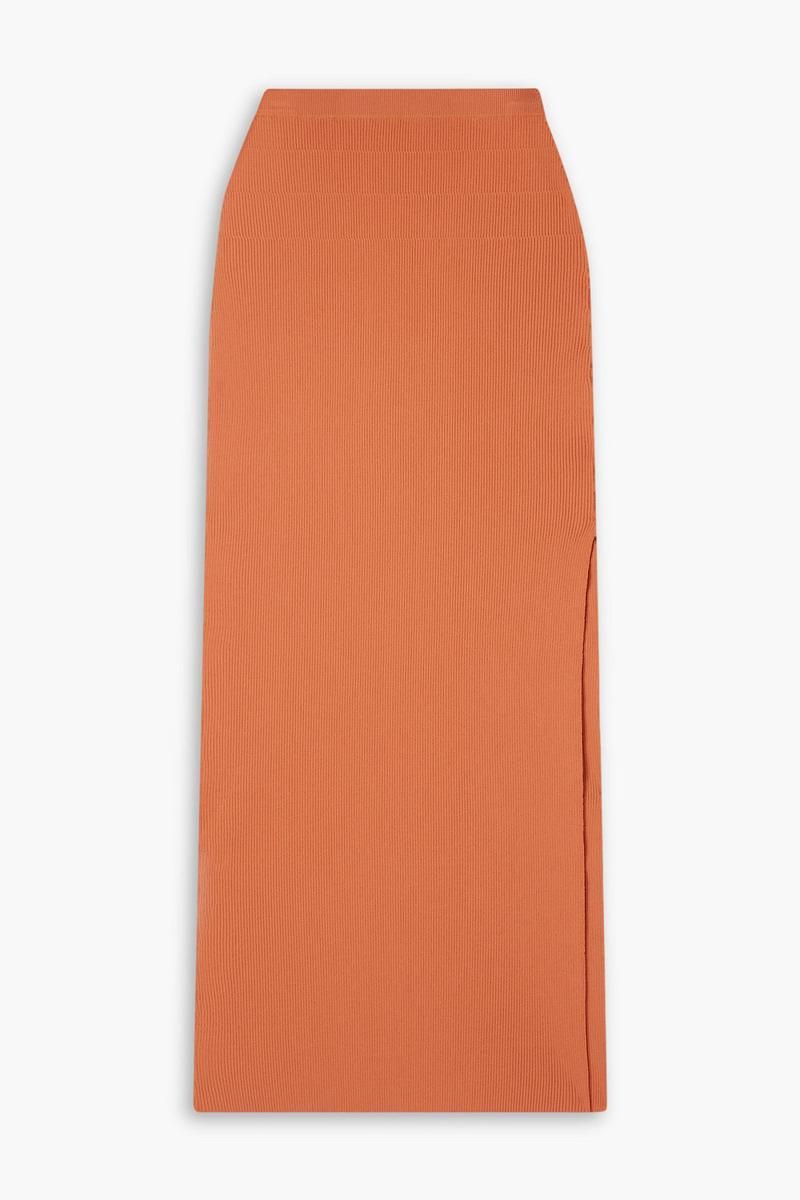 Etro Etro, Midi Skirts, female, Orange, Size: S Asymmetrical