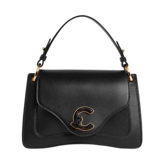 Coccinelle Handbags, female, Black, Size: ONE SIZE C-Me Piccola Crossbody Bag