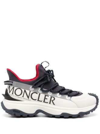 Moncler Trailgrip Lite 2 lace-up sneakers - men - Polyamide/Rubber/Fabric/Rubber - 40 - Blue