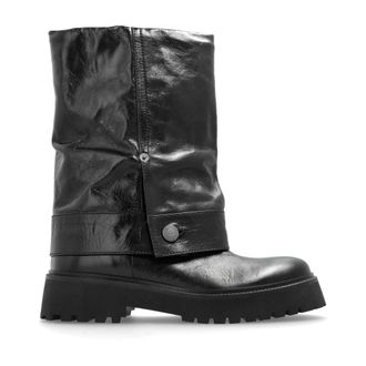 Zadig&Voltaire High Boots, female, Black, 7 UK, Leather shoes