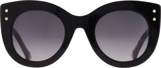 Carolina Herrera Grey Shaded Cat Eye Ladies Sunglasses HER 0127/S 0WR7/9O 50