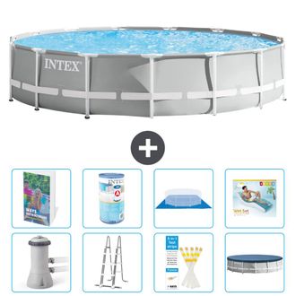 Intex Piscina Prism Frame Redonda - 457x107 Cm - 9-piezas S635