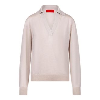 Wild Cashmere Beige Jumpers for a Wild Look