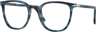 Persol Optisch Montuur - unisex - Brillen - Blauw - 50 MM - Accessoires
