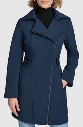 Andrew Marc Saylor Soft Shell Parka in Ink at Nordstrom, Size X-Small