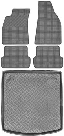 OEM Juego De Alfombrillas De Goma Para Coche Y Alfombrilla Para Maletero Para Audi A4 B6 B7 Limousine/sed&aacute;n De 2001 A 2007