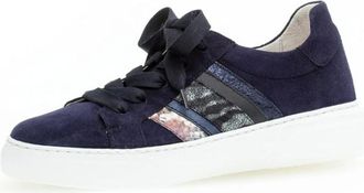 Gabor Sneaker laag - Dames - Schoenen - Blauw - Maat: 38 1/2 EU Leer