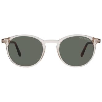 Tom Ford Andrea Green Oval Mens Sunglasses FT0539 45N 48