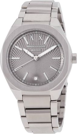 A|X Armani Exchange Sync Quartz Silver Dial Ladies Watch AX6030