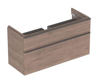 Keramag Keramag - Geberit Smyle Mueble De Lavabo Cuadrado, 1184x617x470mm, Con 2