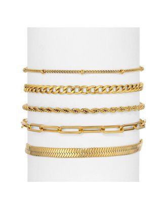 Eyecandy LA Stack Bracelet Set