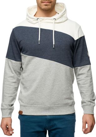 Indicode Kapuzensweatshirt INDICODE INAlami, Herren, Gr. XXL, weiss (sanftes wei&szlig;), Sweatware, Obermaterial: 60% Baumwolle, 40% Polyester, regular fit, Rippb&uuml;n