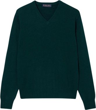 Brooks Brothers Hombre, Jerseys, Verde, Talla: M