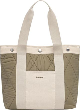 Barbour Healy Tote - Dames - Shoppers - Groen - ONE Size - Polyester - Tassen