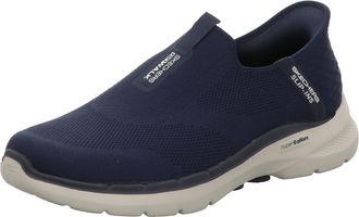 Skechers Mens 216278 NVY Sneaker, Navy Textile/Navy Synthetic/Navy Trim, 11.5 UK